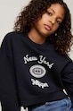 DÍVKA Dětská mikina Tommy Hilfiger KG0KG08038.9BYH.116.122 námořnická modř
