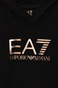 Dziewczynka EA7 Emporio Armani bluza dziecięca 8NFM01.FJTXZ czarny