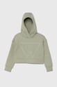 Дитяча кофта Guess з еластаном зелений J2BQ35.FL03S.9BYH