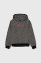 Guess bluza bawełniana dziecięca J4YQ00.KA6R4.9BYH czarny AW24