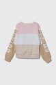 Guess bluza bawełniana dziecięca J4YQ04.KA6R3.9BYH beżowy AW24
