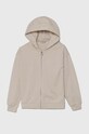 Guess bluza bawełniana dziecięca z kapturem beżowy J4YQ07.KA6R3.9BYH