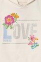 Dziewczynka Guess bluza bawełniana dziecięca J4YQ09.KAX74.9BYH beżowy
