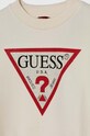 Dětská bavlněná mikina Guess béžová J4YQ22.KA6R3.9BYH