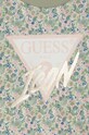 Dziewczynka Guess bluza bawełniana dziecięca K4YQ05.KA6R3.9BYH zielony