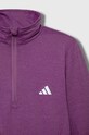 Dziewczynka adidas bluza dziecięca J HEA 1/2 ZIP IV9581 różowy