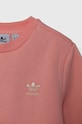 adidas Originals bluza dziecięca CREW różowy IX5299