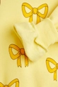 Mini Rodini felpa in cotone bambino/a Bow giallo 2472014923