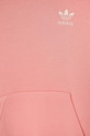 adidas Originals hanorac de bumbac pentru copii HOODIE portocaliu IX7615