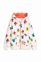 Desigual bluza bawełniana dziecięca MICKEY MOUSE 24WGSK09 biały AW24