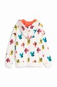 Dziewczynka Desigual bluza bawełniana dziecięca MICKEY MOUSE 24WGSK09 biały