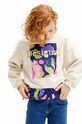 Desigual bluza dziecięca pozostałe biały 24WGSK06