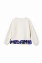 Девочка Детская кофта Desigual 24WGSK06 белый