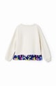Dziewczynka Desigual bluza dziecięca 24WGSK06 biały