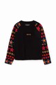 Desigual bluza copii 24WGJF05 negru AW24