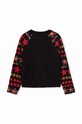 Fete Desigual bluza copii 24WGJF05 negru