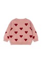 Konges Sløjd sweter bawełniany dziecięcy LAPIS KNIT BLOUSE KS101551.G różowy AW24