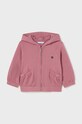 Mayoral bluza niemowlęca z kapturem różowy 2485.4J.Baby.9BYH
