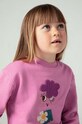 Mayoral bluza dziecięca różowy 4482.6H.Mini.9BYH