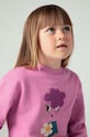 Dětská mikina Mayoral růžová 4482.6H.Mini.9BYH