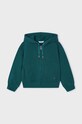 Mayoral bluza dziecięca z kapturem turkusowy 4497.6H.Mini.9BYH