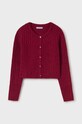 Mayoral cardigan cu amestec de lână pentru copii uni rosu 7312.8B.Junior.9BYH