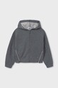 Дитяча кофта Mayoral з капюшоном сірий 7487.8G.Junior.9BYH