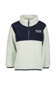 Detská fleecová mikina Didriksons GOSIG KIDS HALFZIP 505536 zelená AW24