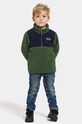 Didriksons hanorac polar pentru copii GOSIG KIDS HALFZIP 505536 verde