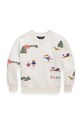 Дитяча бавовняна кофта Polo Ralph Lauren бавовна бежевий 312952129001