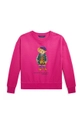 Polo Ralph Lauren bluza dziecięca aplikacja różowy 313951082001