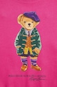DÍVKA Dětská mikina Polo Ralph Lauren 313951082001 růžová