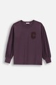 Coccodrillo bluza dziecięca ZC4143103AGJ fioletowy AW24
