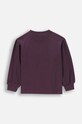 Dziewczynka Coccodrillo bluza bawełniana dziecięca ZC4143103AGK fioletowy