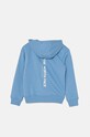 The North Face bluza dziecięca VERTICAL GRAPHIC OVERSIZED HOODIE NF0A89HD3O41 niebieski AW24