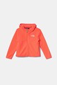 The North Face bluza polarowa dziecięca GLACIER F/Z HOODIE z kapturem różowy NF0A8B18P2B1