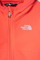 Dziewczynka The North Face bluza polarowa dziecięca GLACIER F/Z HOODIE NF0A8B18P2B1 różowy