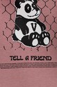 DÍVKA Dětská mikina Vans GR PANDA PO VN000K96C3S1 růžová