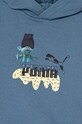 Девочка Детская кофта Puma X TROLLS Hoodie TR 627378 голубой