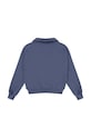 Дитяча кофта Levi's COLLEGIATE LS COLLAR TOP 4EL070 блакитний AW24
