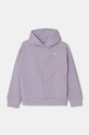 Levi's bluza dziecięca BATWING CHEST HIT HOODIE z kapturem fioletowy 4EL078