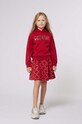 Michael Kors bluza dziecięca z elastanem czerwony R30150.114.150