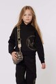 Dětská mikina Michael Kors s kapucí černá R30154.156