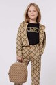 Michael Kors gyerek felső elasztánnal bézs R30155.114.150