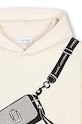 Девочка Детская хлопковая кофта Marc Jacobs W60387.102.108 бежевый