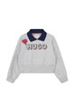 Дитяча кофта HUGO G00212.156.162 сірий AW24