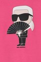 Dziewczynka Karl Lagerfeld bluza dziecięca Z30219.86.108 różowy