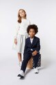 BOSS bluza copii J51112.126.150 alb