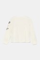 Хлопковый детский лонгслив Roxy LET SOMEBODY GO ERGZT04059 белый AW24