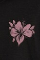 Dziewczynka Roxy longsleeve bawełniany dziecięcy LET SOMEBODY GO ERGZT04059 czarny